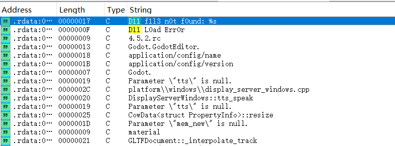 报错信息硬编码