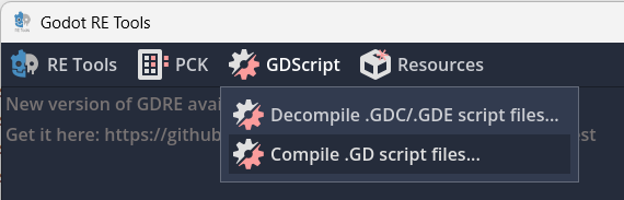 GDRETools编译gd文件的功能