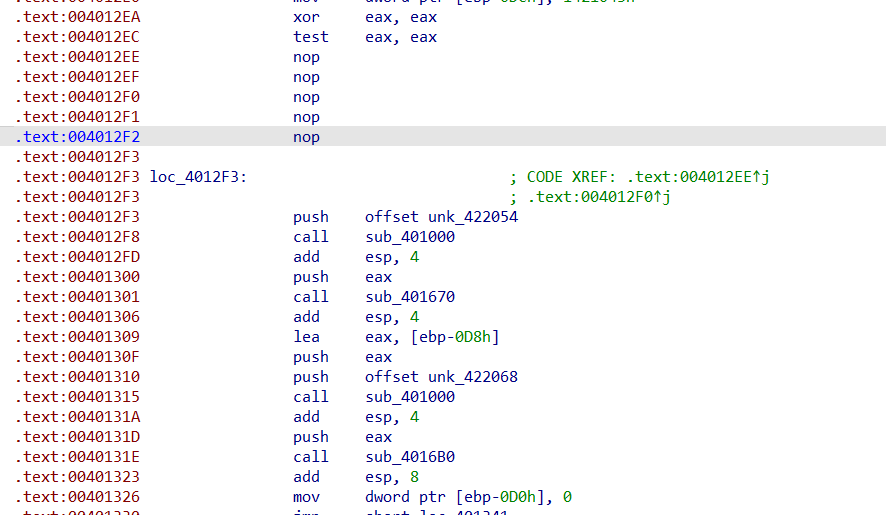 修正后的汇编代码